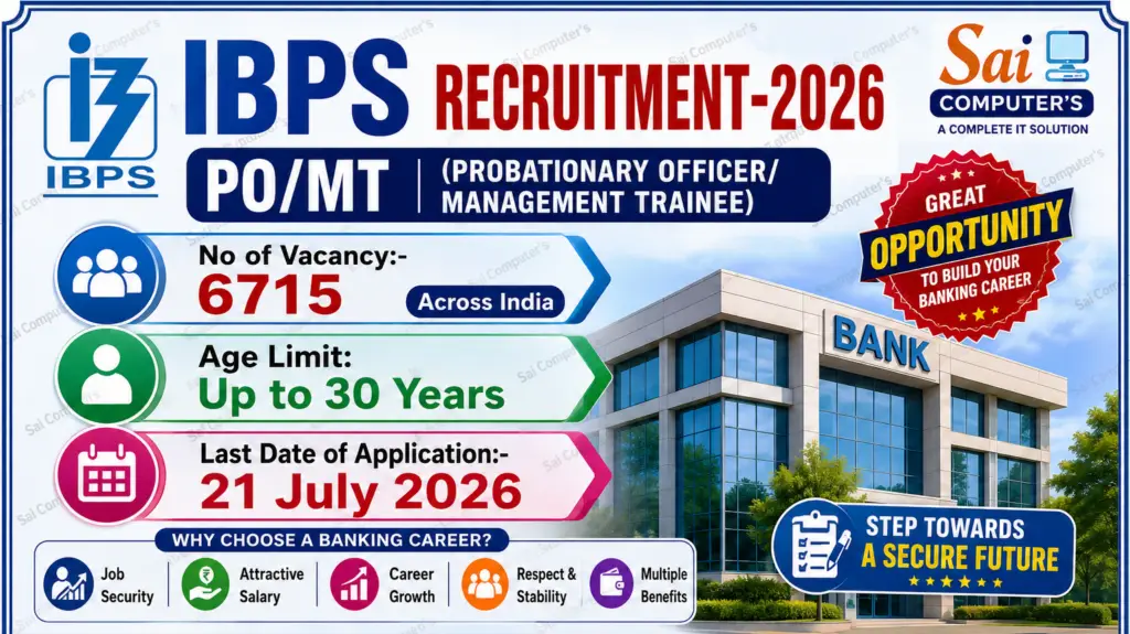 Institute of Banking Personnel Selection Recruitment 2026